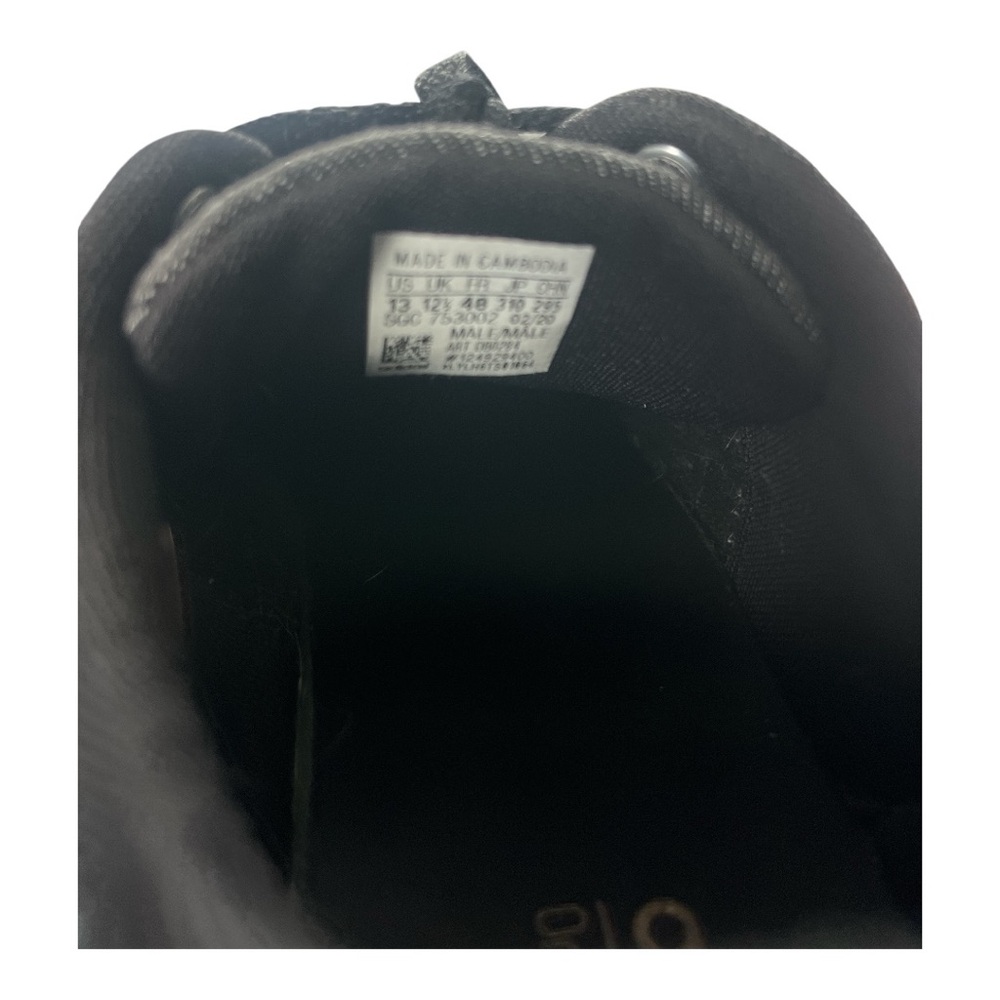 Mens Adidas Ortholite Float Canvas Shoe Sneaker Size 13 Black & White - Picture 4 of 5